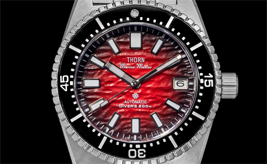 Unleash the Depths of Style and Precision with the THORN SHY042 Marine Master NH35 Diver Watch