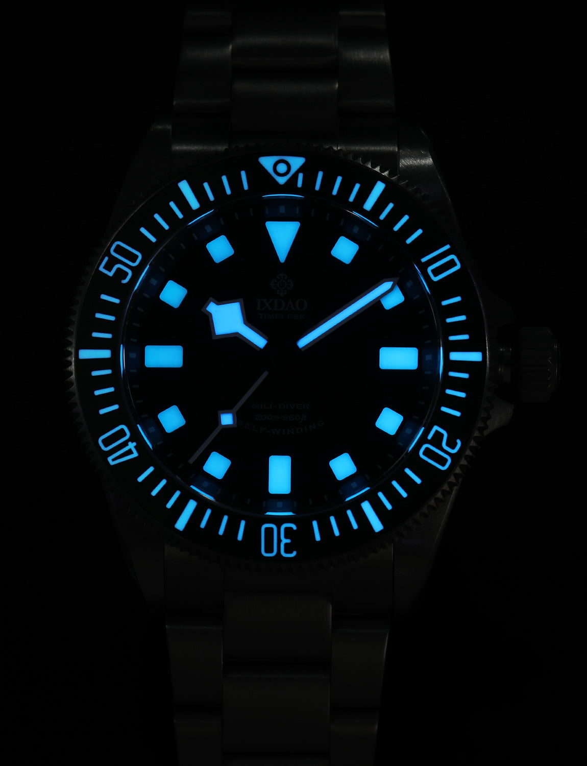 IXDAO Titanium 39mm LHD Automatic Dive Watch