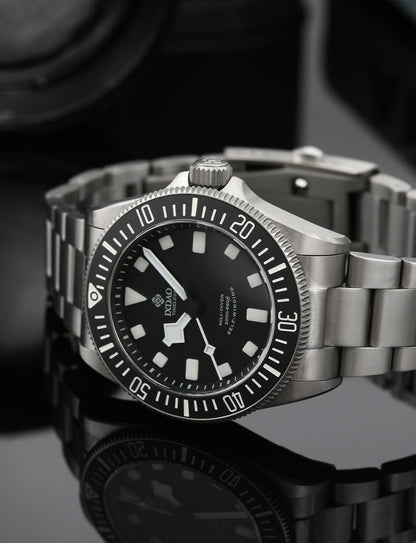 IXDAO Titanium 39mm LHD Automatic Dive Watch