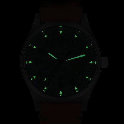 Militado 36mm Sapphire Crystal Pilot Field Watch