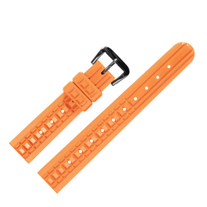 Rdunae 19mm/20mm Soft TPU Rubber Watch Strap