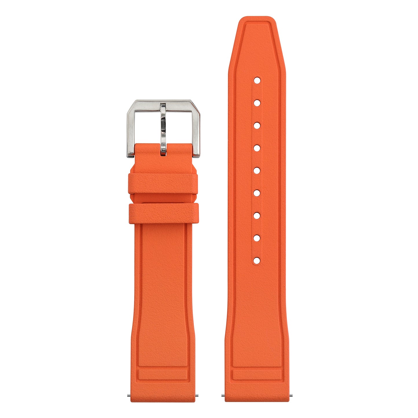 Tropical Soft fluororubber Pilot field Watch Strap