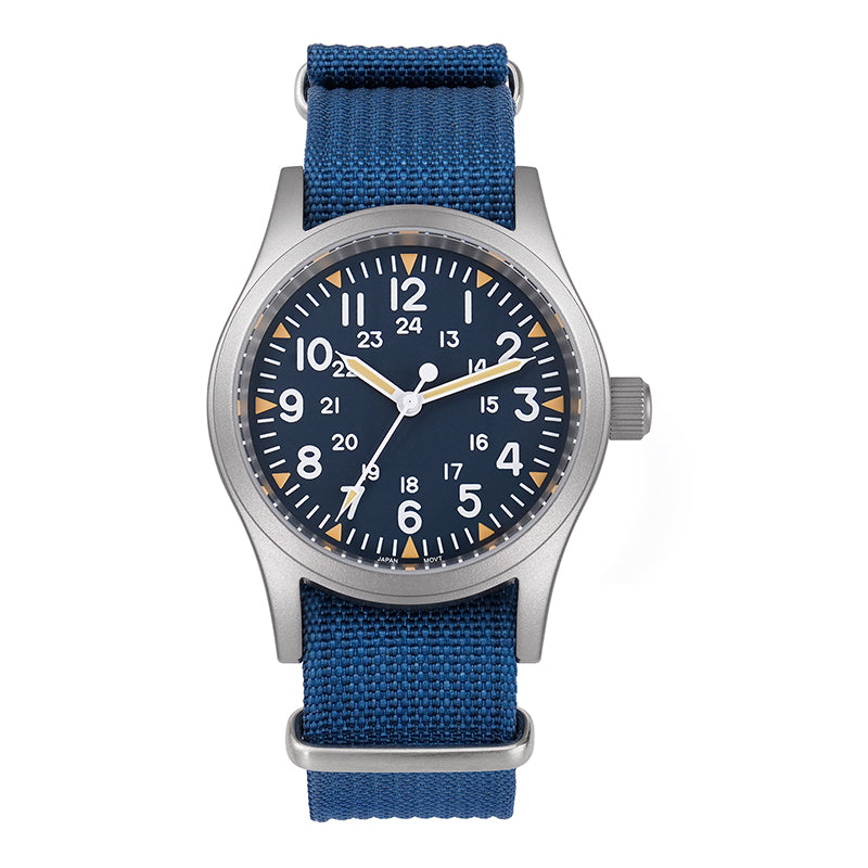 Militado 38mm Sapphire Crystal Pilot Field Watch ML05