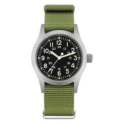 Militado 38mm Sapphire Crystal Pilot Field Watch ML05