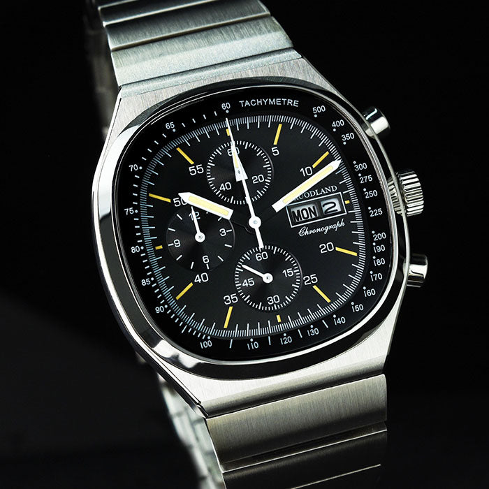 Hruodland Retro TV Chronograph Quartz Watch