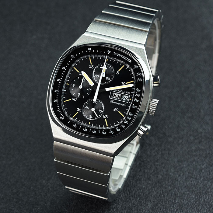 Hruodland Retro TV Chronograph Quartz Watch