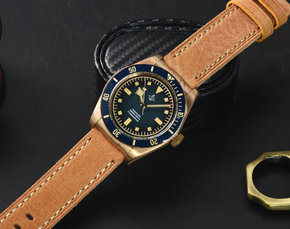 Hruodland 39mm BB58 Retro Bronze Watch