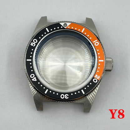 62MAS diving 40mm watch case fit NH35 NH36 movement