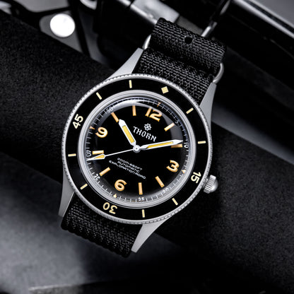 Thorn Vintage Fifty Fathoms Dive Automatic Mechanical Watch