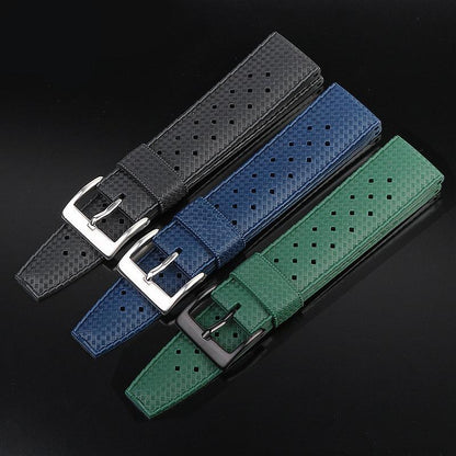 Vintage Tropic Rubber Dive Watch Strap