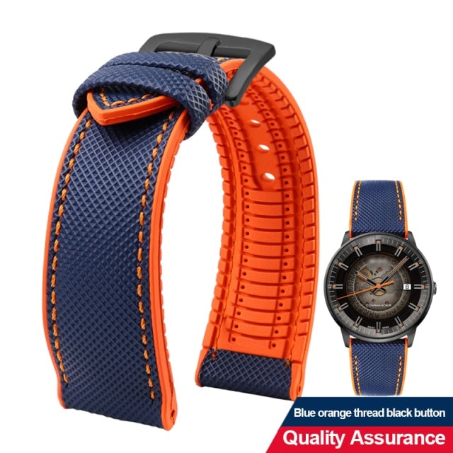 Nylon Canvas Watch Strap for Men