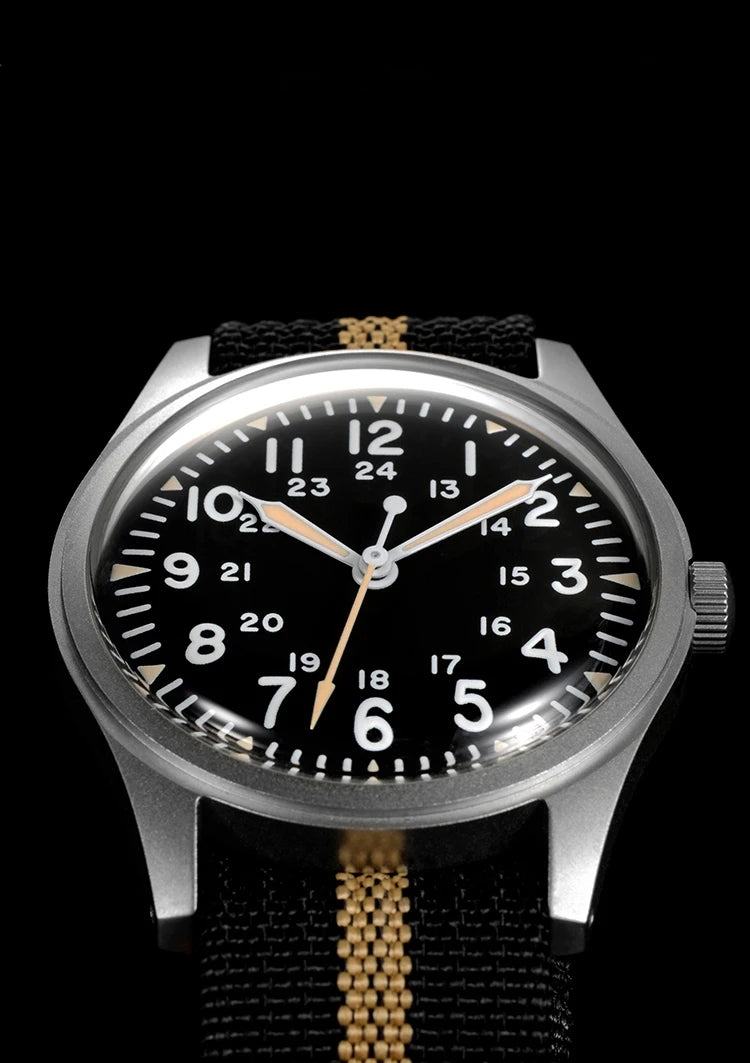 RDUNAE RA03 Retro Military 34.5mm Men Watch