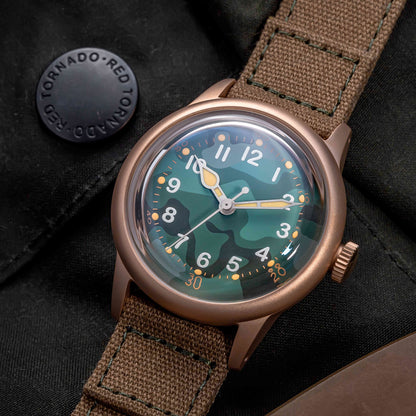 THORN A11 Bronze CuSn8 Retro Military Men Watch