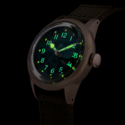 THORN A11 Bronze CuSn8 Retro Military Men Watch