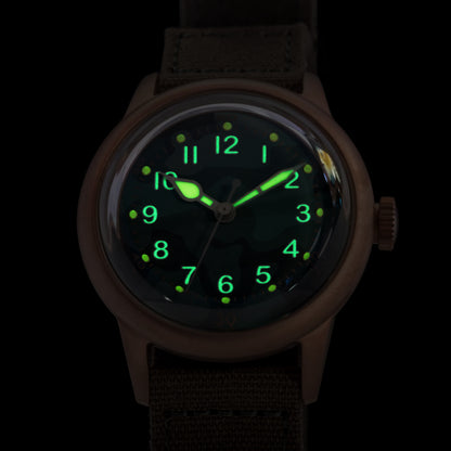 THORN A11 Bronze CuSn8 Retro Military Men Watch