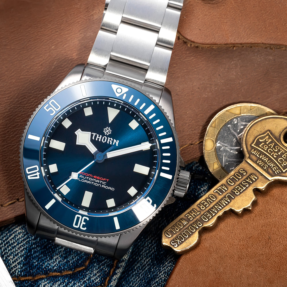 ★Weekly Deal★Thorn Titanium 39mm Automatic Dive Watch