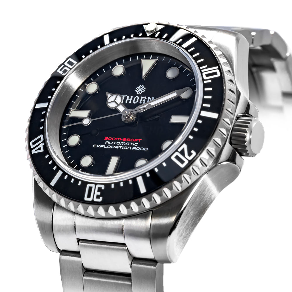 Thorn 40.5mm Titanium Sub Diver Automatic Watch