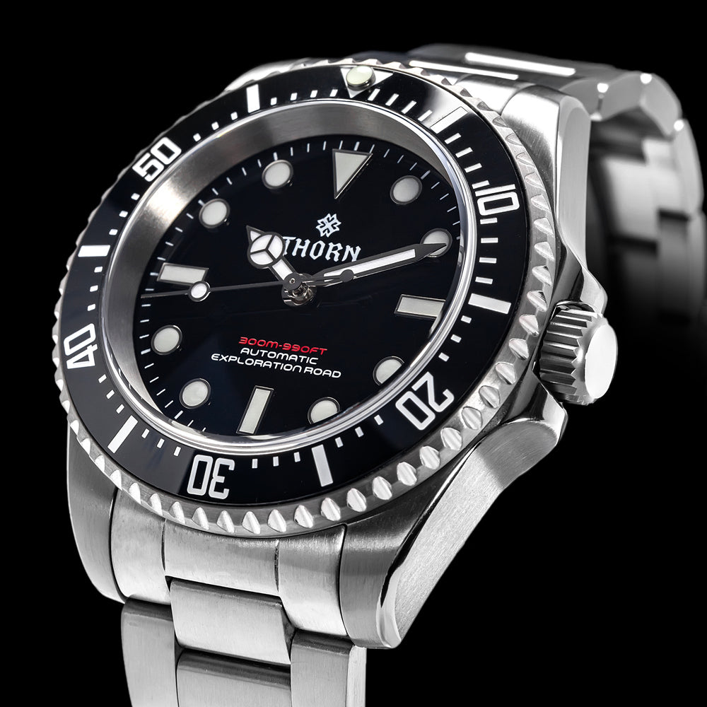 Thorn 40.5mm Titanium Sub Diver Automatic Watch