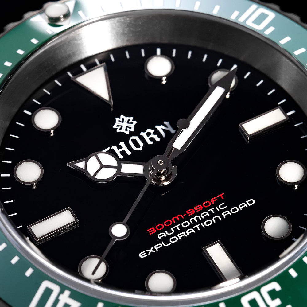 Thorn 40.5mm Titanium Sub Diver Automatic Watch