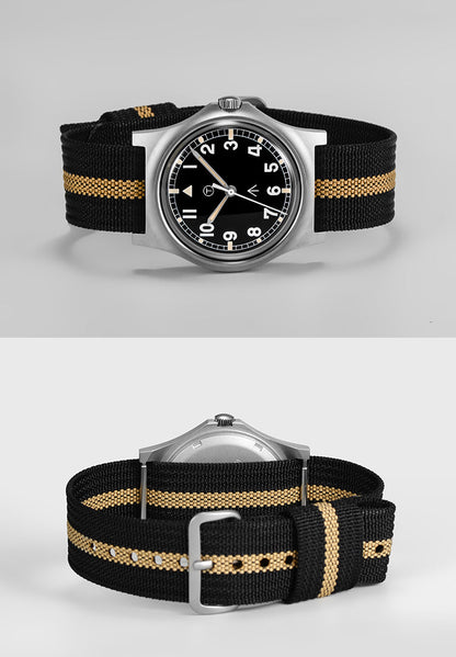 RDUNAE RA01 Retro Military 36.8mm Men Watch