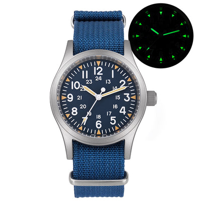 Militado 38mm Sapphire Crystal Pilot Field Watch ML05