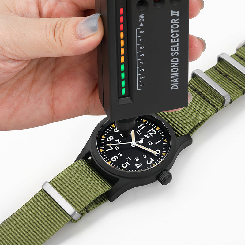 Militado 38mm Sapphire Crystal Pilot Field Watch