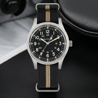 Militado 36mm Sapphire Crystal Pilot Field Watch