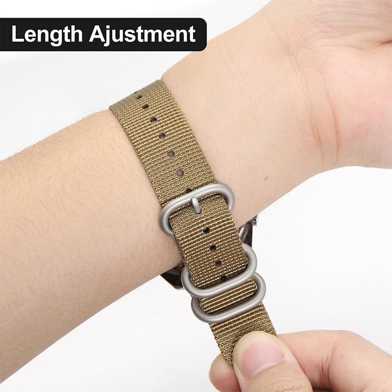 Woven nylon watch discount strap