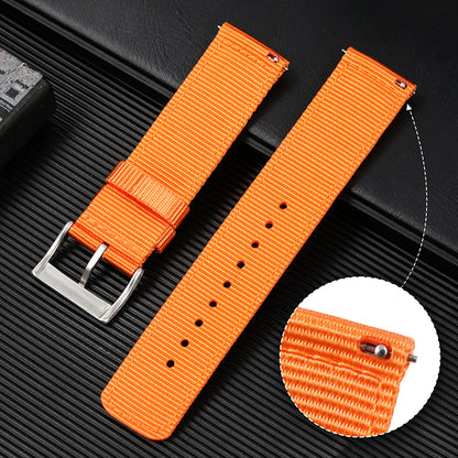 Quick release fashion nylon fabric strap