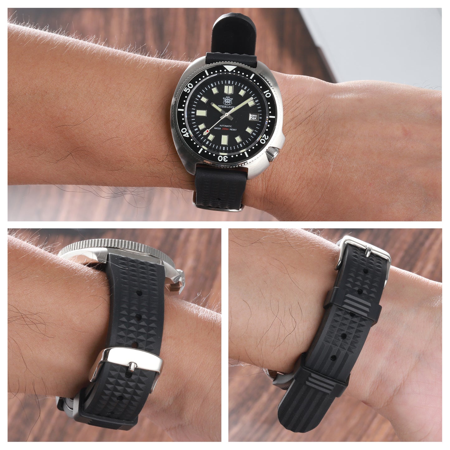 Soft Waffle Rubber Dive Strap