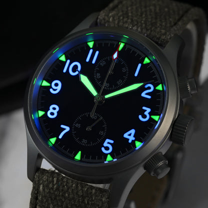 Militado Retro VK61 Quartz Chronograph Watch