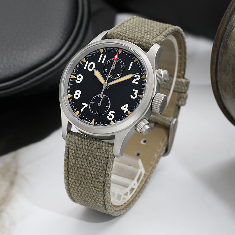 Militado Retro VK61 Quartz Chronograph Watch