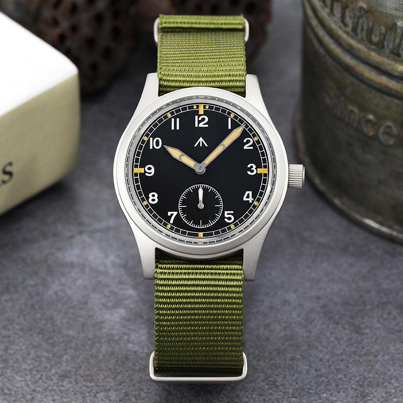 Militado 36mm D12 Quartz Field Watch - Sword Hands