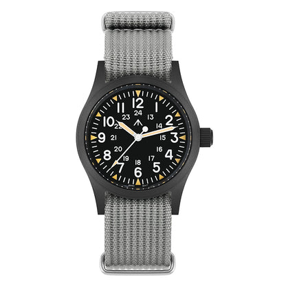 Militado 38mm Sapphire Crystal Pilot Field Watch