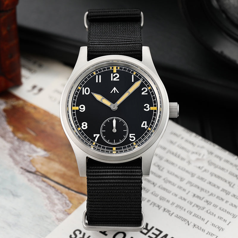 Militado 36mm D12 Quartz Field Watch - Sword Hands