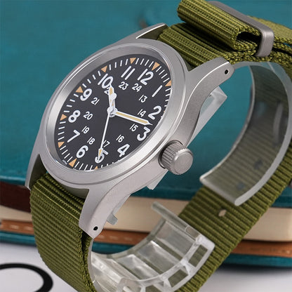 Militado 38mm Sapphire Crystal Pilot Field Watch ML05