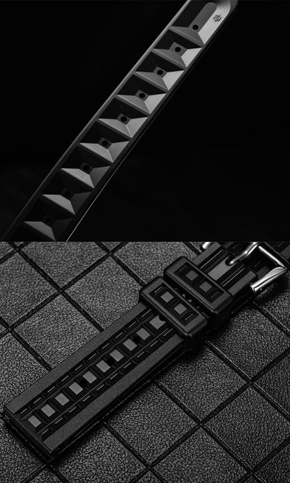 Rdunae 19mm/20mm Soft TPU Rubber Watch Strap