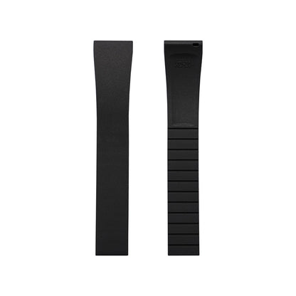 ★SuperDeal★ Cut-to-Size FKM Rubber Watch Strap