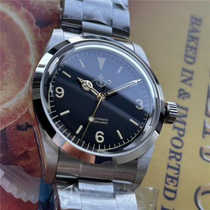 ★New Dial★lHruodland 36mm NH38 Vintage Men Watch F029