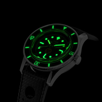 Thorn 38mm Titanium 50-Fathoms Dive Watch T009