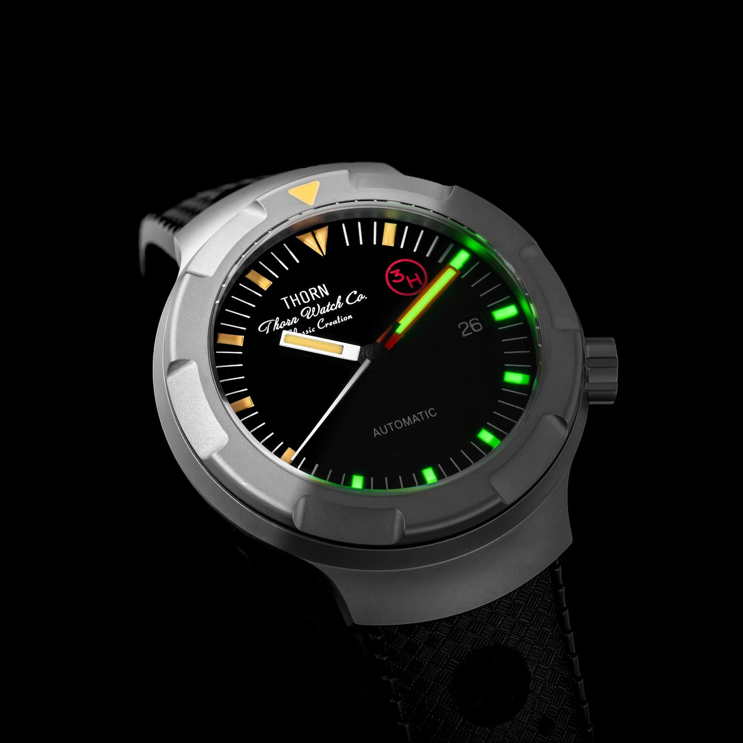 Thorn T011 Titanium Vintage Men Watch