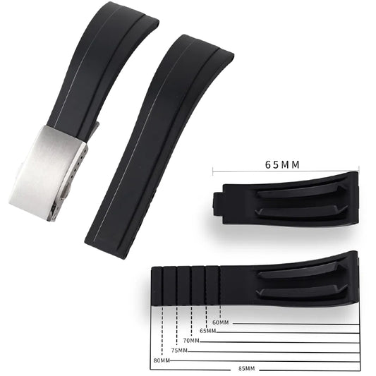 ★New Arrivals★Cut-to-Size TPU Rubber Watch Strap