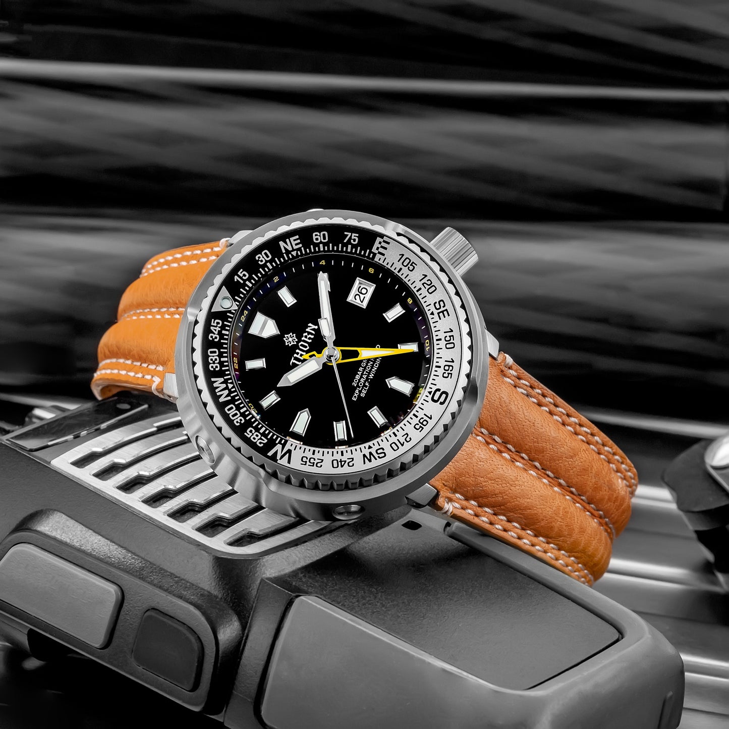 Thorn Titanium NH34 GMT Diver Watch  T012