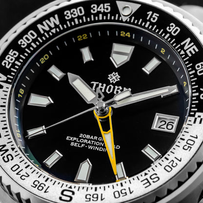 Thorn Titanium NH34 GMT Diver Watch  T012