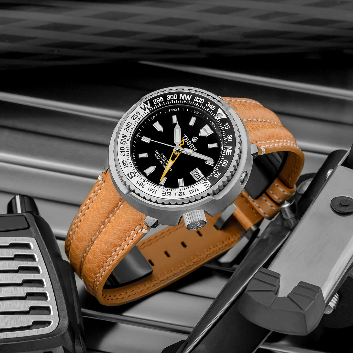 Thorn Titanium NH34 GMT Diver Watch  T012