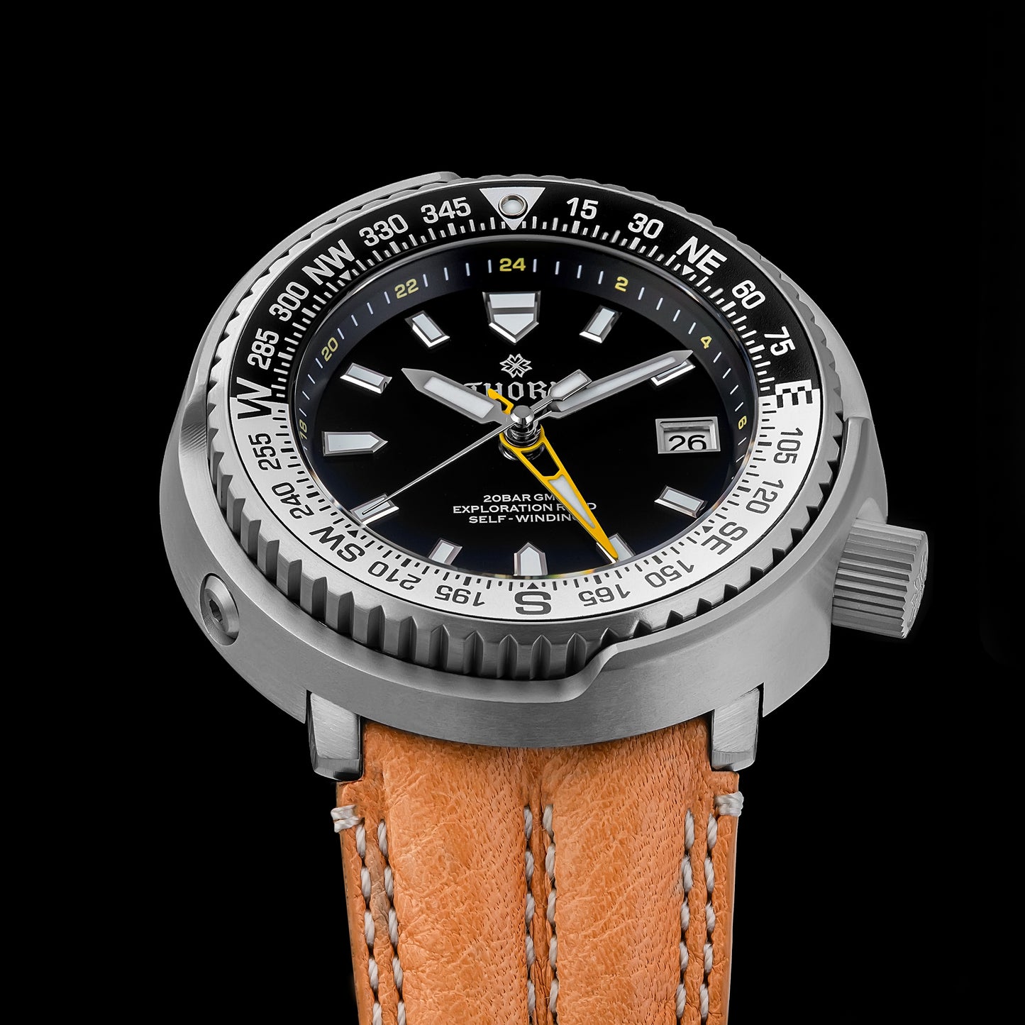 Thorn Titanium NH34 GMT Diver Watch  T012