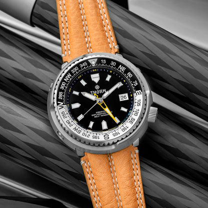 Thorn Titanium NH34 GMT Diver Watch  T012