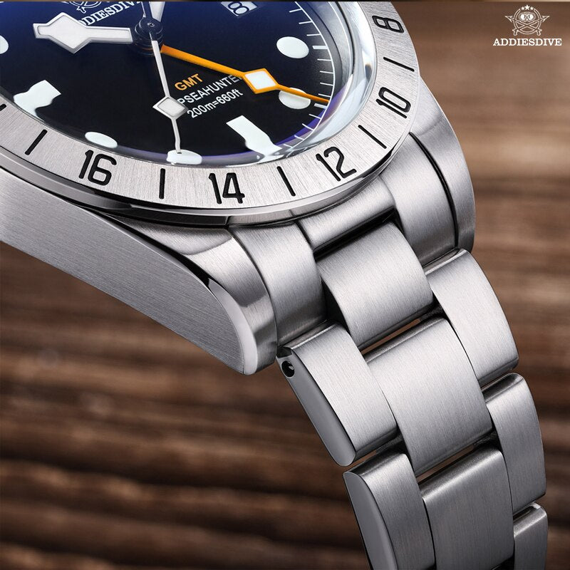 Addiesdive Retro BB GMT Quartz Watch