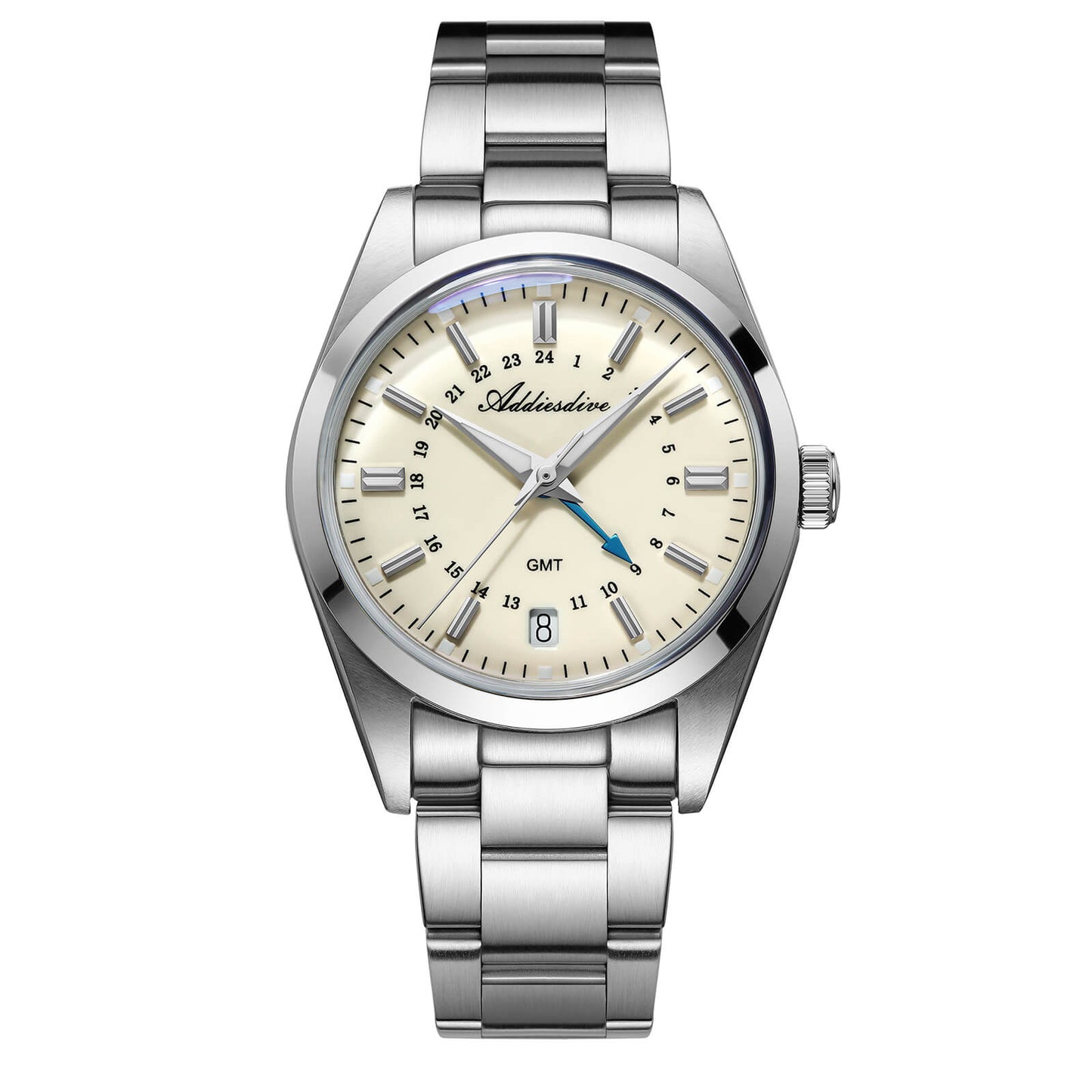 ★Weekly Deals★Addiesdive Elegance Collection GMT Quartz Watch AD2065