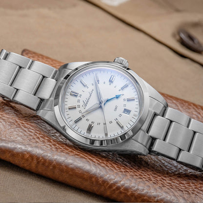 ★Weekly Deals★Addiesdive Elegance Collection GMT Quartz Watch AD2065